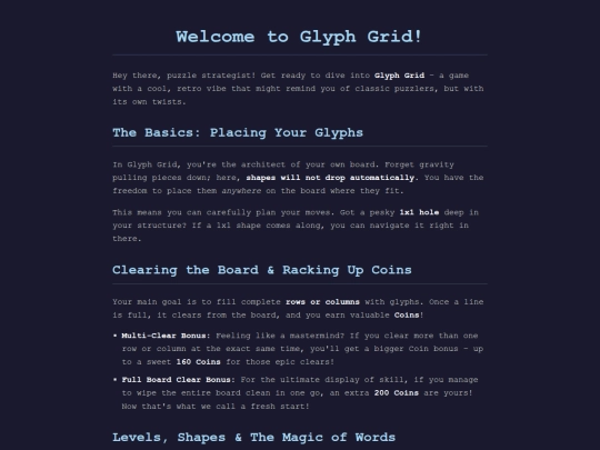 appsngames/glyphgrid/help screenshot