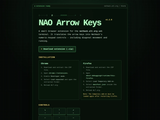 appsngames/nethackkeys/nao-arrow-keys_en screenshot