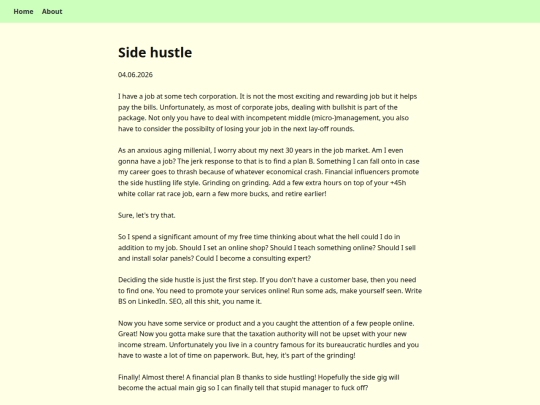 posts/side-hustle screenshot