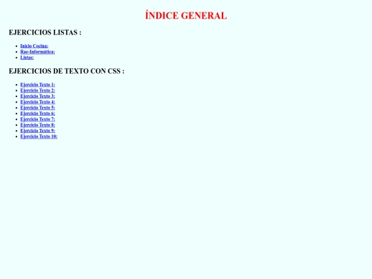 index screenshot