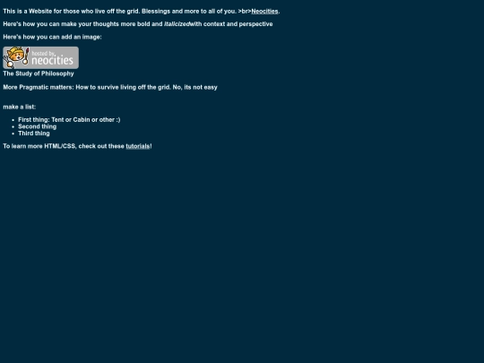 offthegrid screenshot