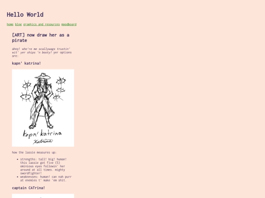 blog/pirate screenshot