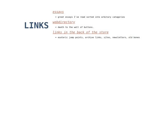 links/links screenshot