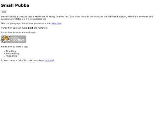 pubba_small screenshot