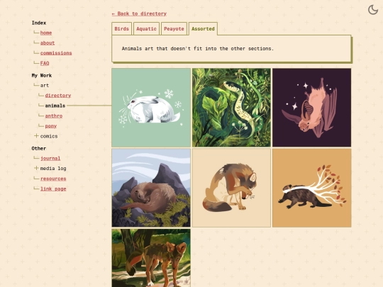 art/animals/assorted screenshot