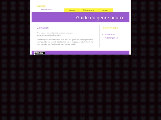contact screenshot