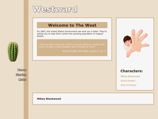 Worlds/Westward/characters screenshot