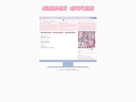 games screenshot