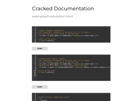 Cracked/docs/examples/modulation screenshot