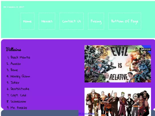 villains screenshot