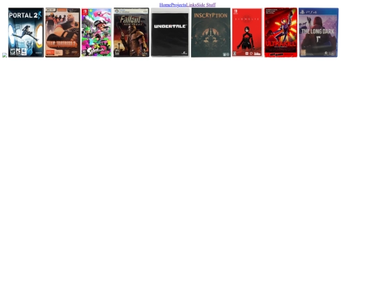 projects screenshot