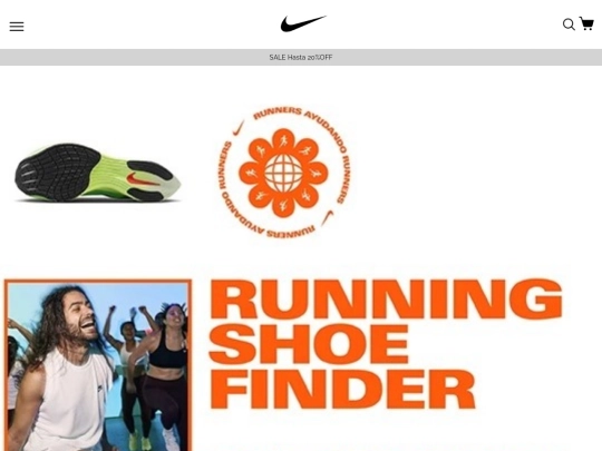 running screenshot