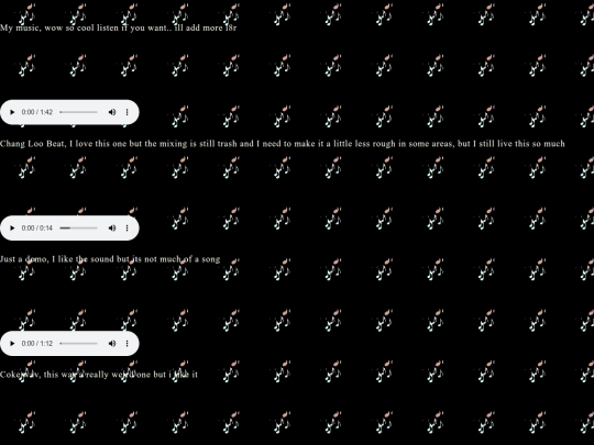 music screenshot
