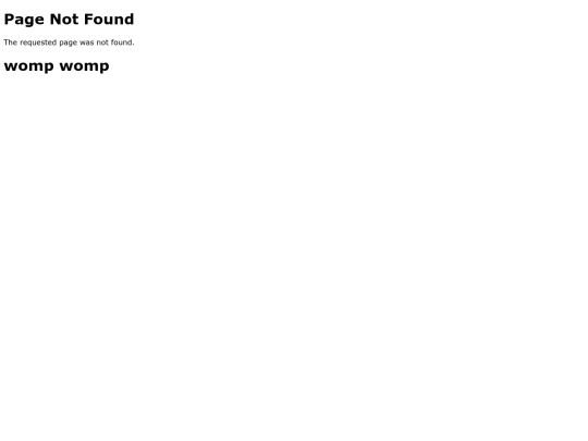 not_found screenshot