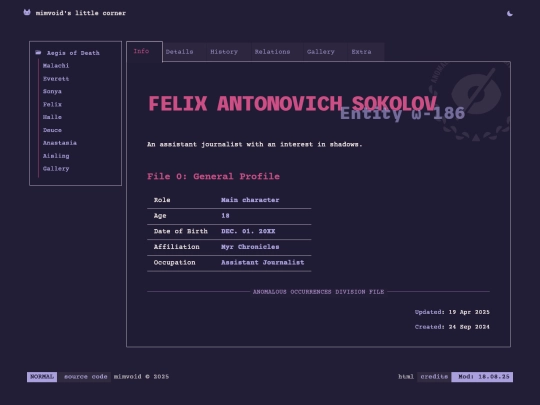 worlds/aegis-of-death/felix screenshot