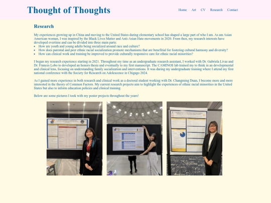 ResearchInterest screenshot