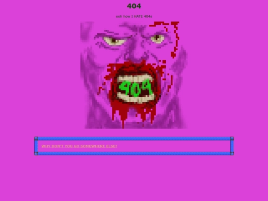 404 screenshot