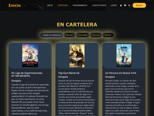 RETO_NETFLIX/menu screenshot