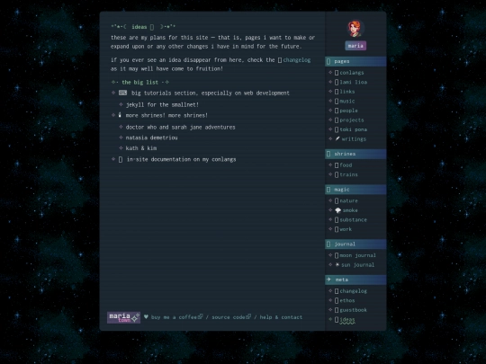 ideas screenshot