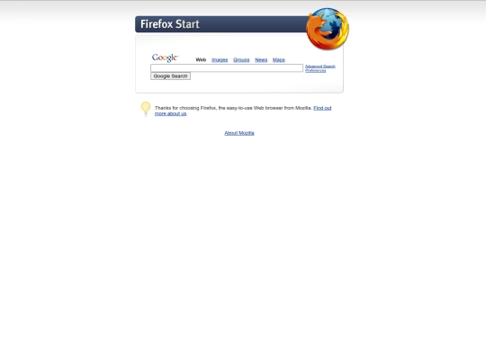 firefoxstart screenshot