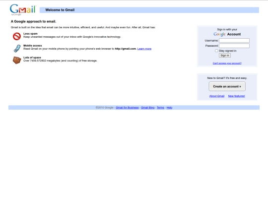 gmail screenshot