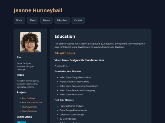 education screenshot