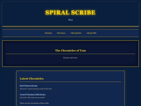 blog screenshot