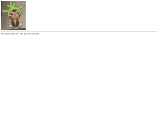 not_found screenshot