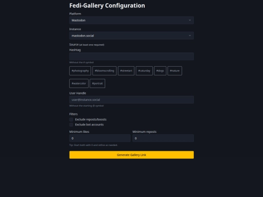 configure screenshot