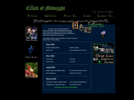 ParanormalGalleries screenshot