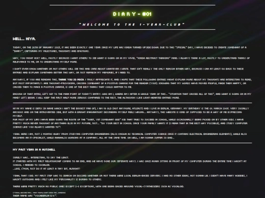 Diary/diary-01 screenshot