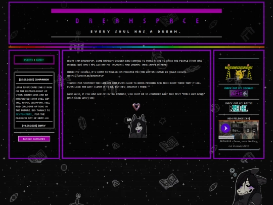 dreamspace screenshot