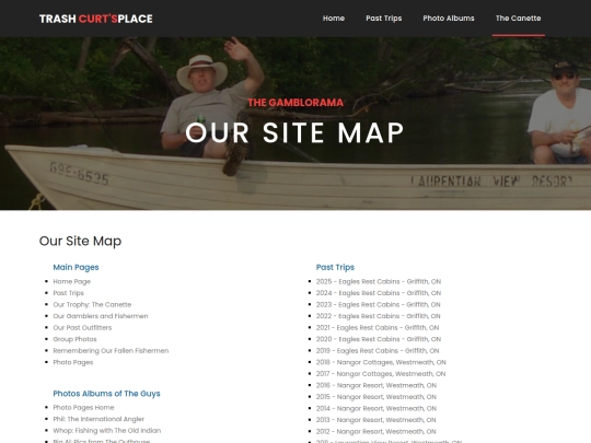 sitemap screenshot