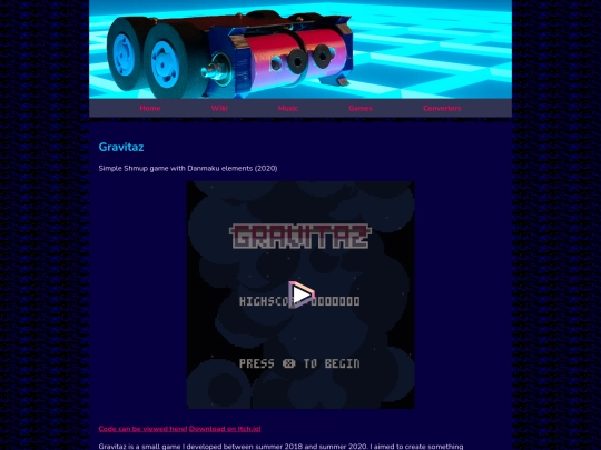 Wiki/Gravitaz screenshot