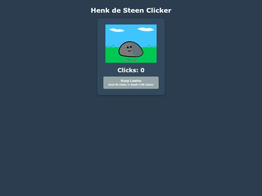 Henkdesteenclicker screenshot
