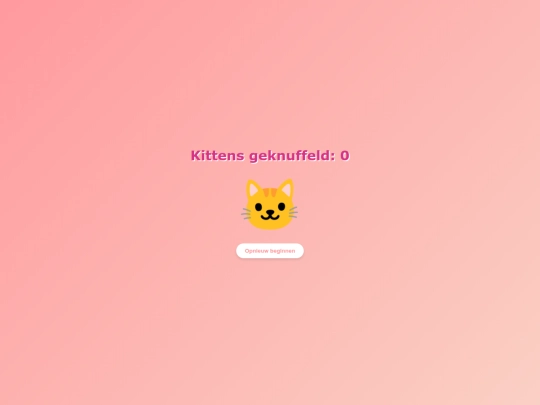 Kas zijn spellen/Kittenclicker screenshot