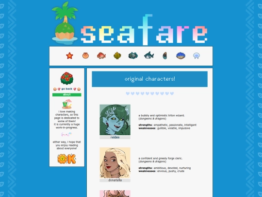 original characters screenshot