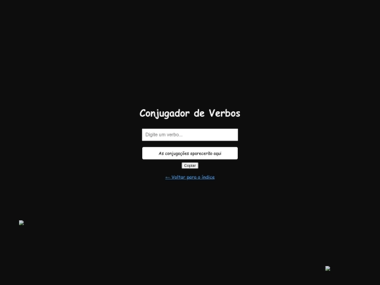 conjugator/pt-br screenshot