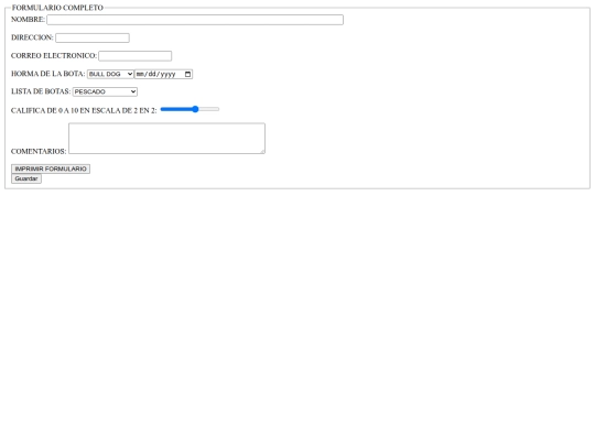 CUESTIONARIO DE BOTAS1 screenshot