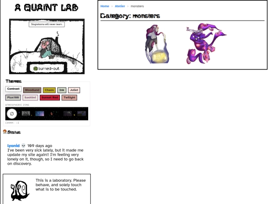 categories/monsters screenshot