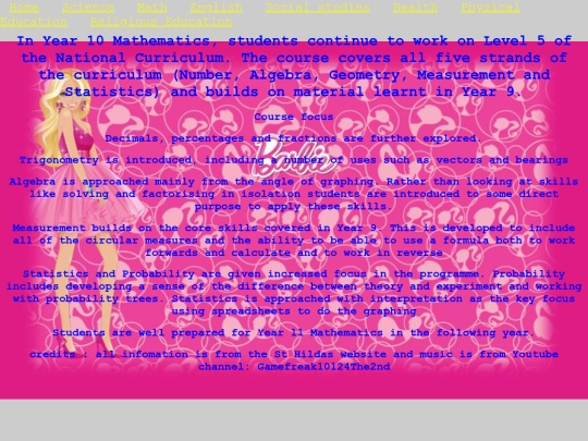 math screenshot