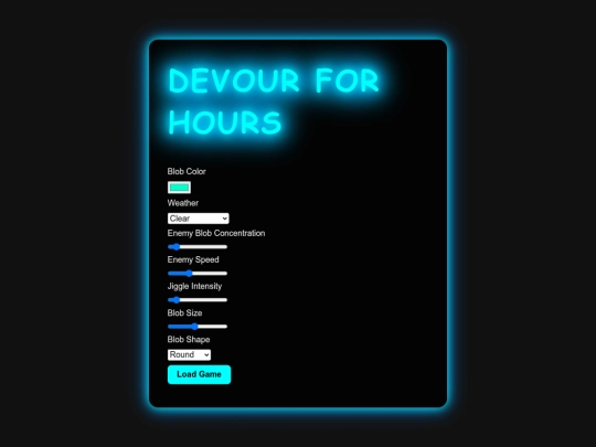 blob screenshot