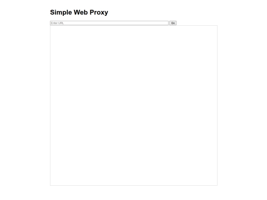 webproxy screenshot