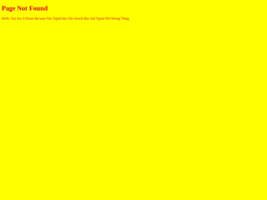 not_found screenshot