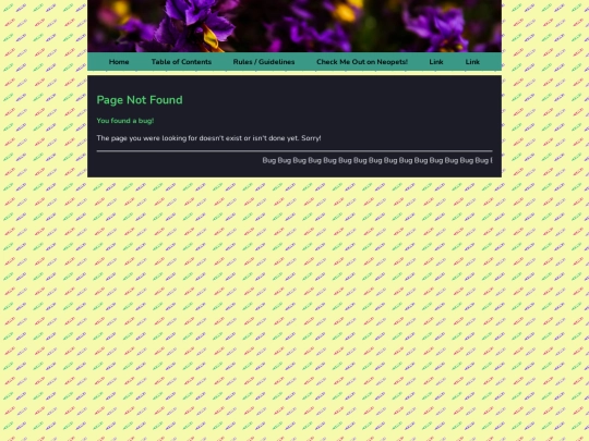 not_found screenshot