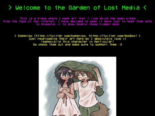 gardenoflostmedia screenshot