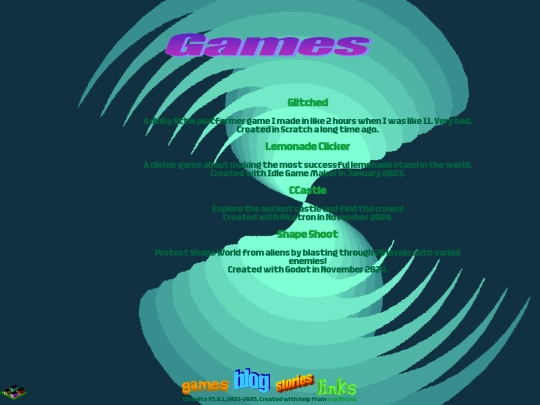 games screenshot