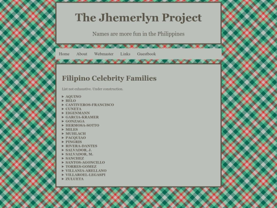 celebfamilies screenshot