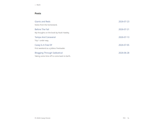 posts screenshot