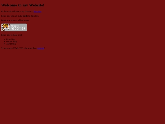 index screenshot